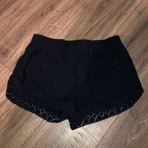 flowy fabric shorts